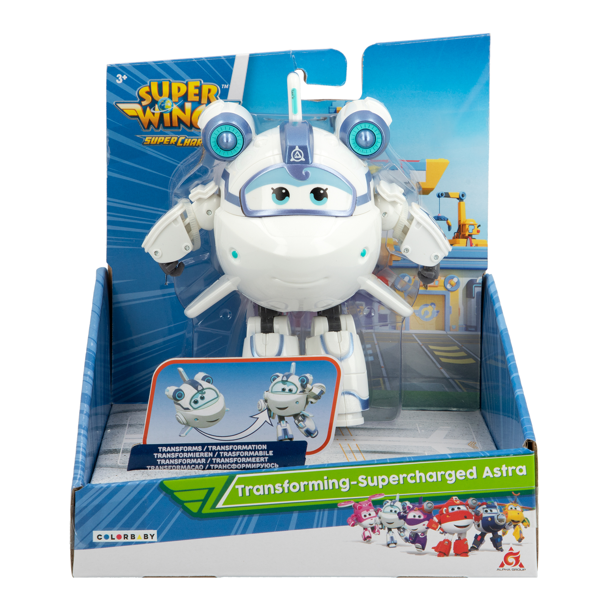 Juguete Super Wings Astra transformable