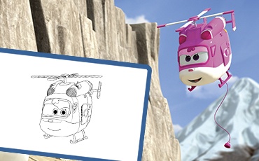 Manualidades Super Wings Dizzy