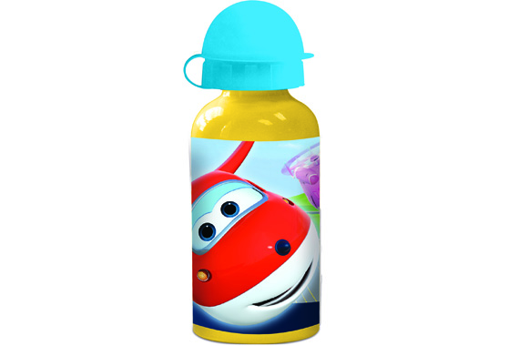 Botella Aluminio Pequeña 400 Ml. Super Wings Super Wings