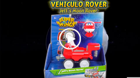Unboxing Super Wings Vehículo Rover Jett | COLORBABY